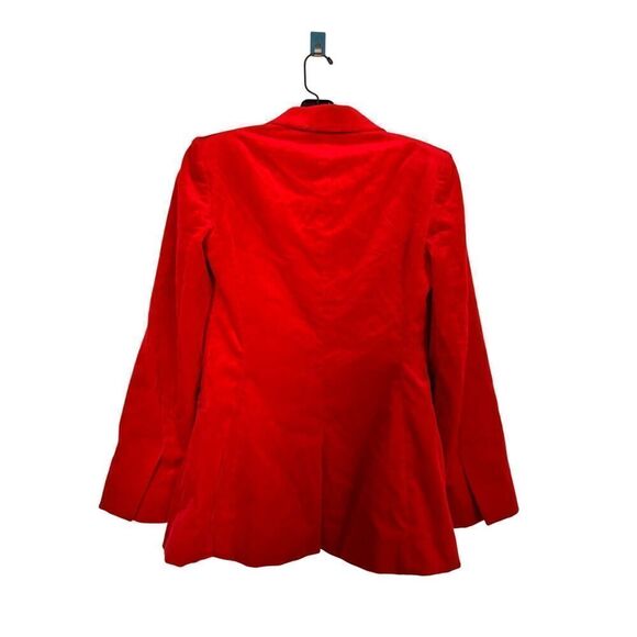 Theory Red Velvet one button Blazer XS - Picture 7 of 10